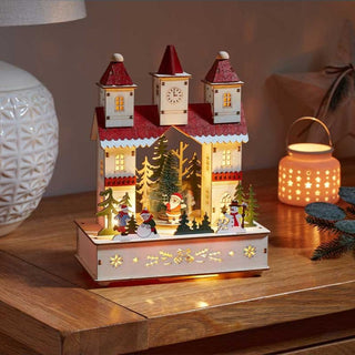InLit Christmas Clock Tower