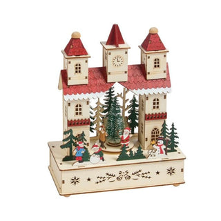 InLit Christmas Clock Tower