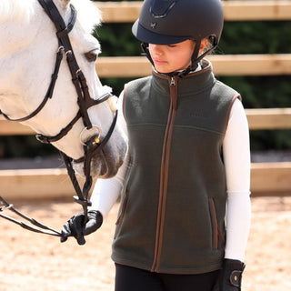 Aubrion Original Fleece Gilet - Young Rider