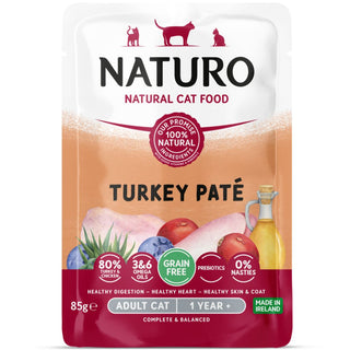 Naturo Adult Cat Pouch Turkey Pate