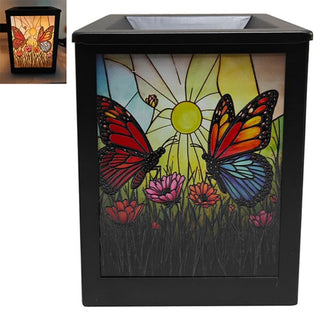 Stained Glass Aroma Lamp Butterfly