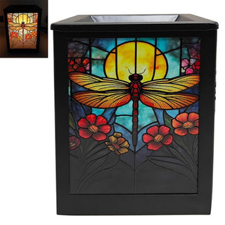 Stained Glass Aroma Lamp Dragonfly