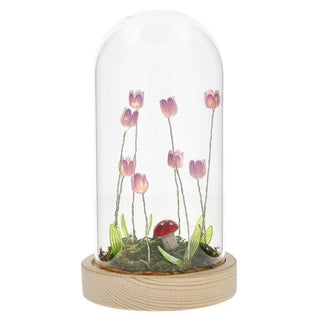 Flower Dell LED Dome Lilac