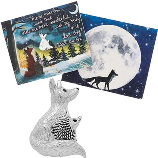 Fox Under The Moon Pin Friends/World