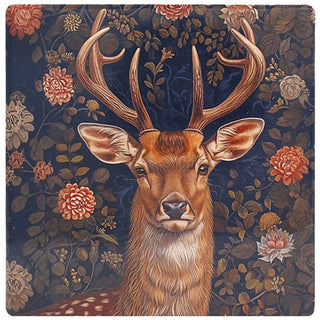 William Morris Wildlife Coaster Stag