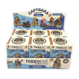 Corby Capybara Latex Dog Toy Mystery Box
