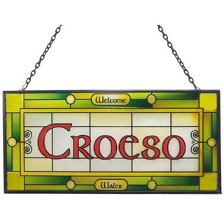 Celtic Reflections Stained Glass Croeso