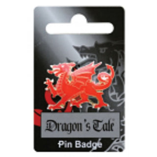 Red Dragon Pin Badge