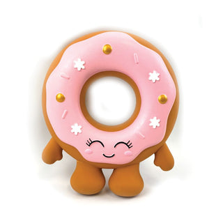 Giant Festive Donut Latex Dog Toy