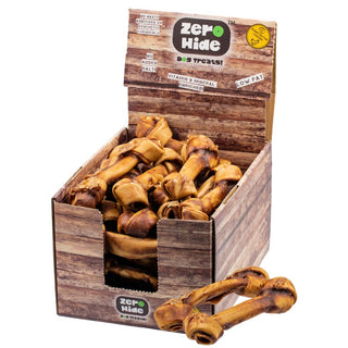 Peanut Butter & Chicken Zero Hide Knotted Bone