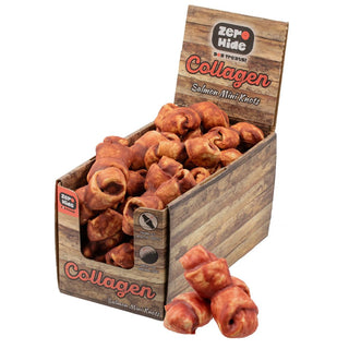 Zero Hide Collagen Salmon Mini Knots