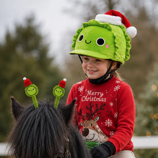 Equetech Buddy Brussel Christmas Hat Silk