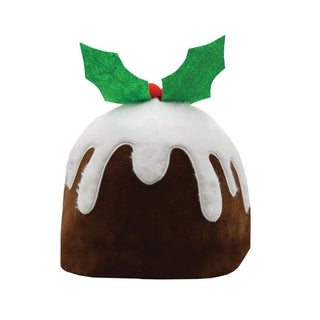 Equetech Christmas Plum Pudding Hat Silk