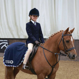 Equetech Pony Club Quarter Sheet - Navy
