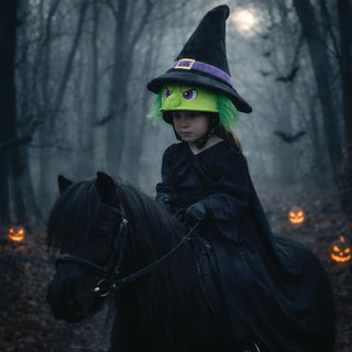 Equetech Witchy Wander Hat Silk - Black / One size