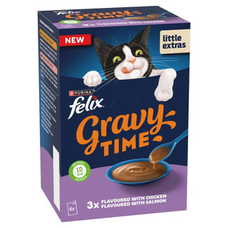 Felix Gravy Time Chicken and Salmon