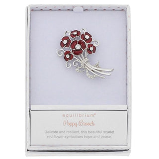 Poppy Bouquet Brooch