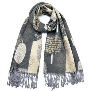 Reversible Tree 24 - Grey Scarf