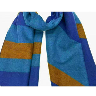Reversible New Abstract - Blue Scarf