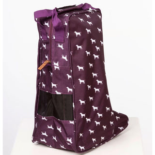Rydale Wellington Boot Bags Wagging Dog Berry