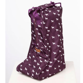 Rydale Wellington Boot Bags Wagging Dog Berry