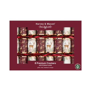 12.5" Premium Burgundy Deer Crackers