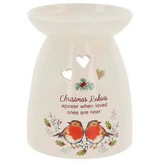 Winter Robins Appear Oil Burner