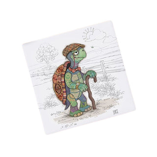 Bug Art Coaster Theodore Tortoise