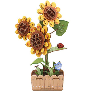 Woodcraft Flowers Sunflower
