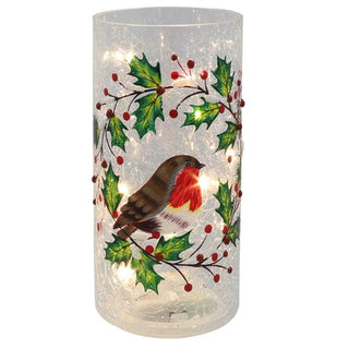 Xmas Crackle Robin LED Tube