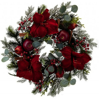 Rattan Wreath Amaryllis