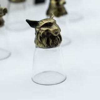 Gift Set Bottom Up Shot Glasses Forest & Mystical Creatures