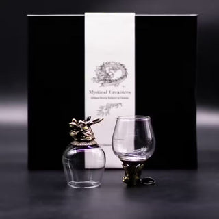 Gift Set Bottom Up Shot Glasses Mystical Creatures