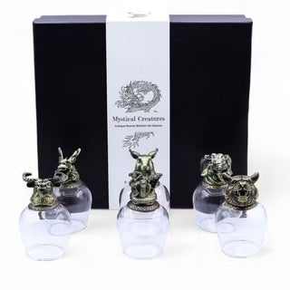 Gift Set Bottom Up Shot Glasses Mystical Creatures
