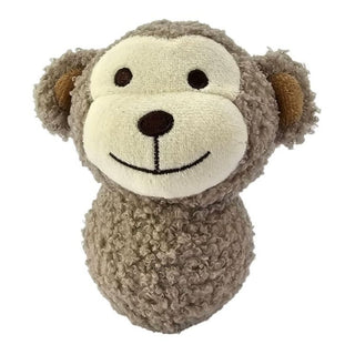 Tiny Tails Latte Ball Belly Monkey Max Puppy Toy