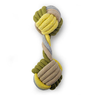 Tiny Tails Multi Rope Dumbell Teether Puppy Toy