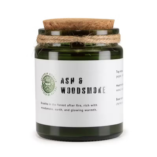 Woodwick Soy Candle Ash & Smoke