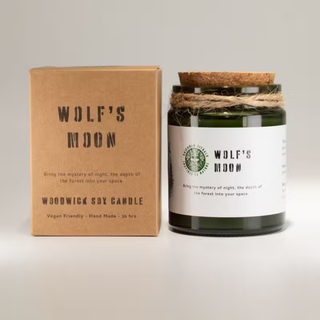 Woodwick Soy Candle Wolf's Moon