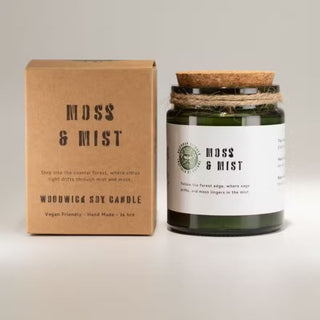 Woodwick Soy Candle Moss & Mist