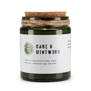 Woodwick Soy Candle Sage & Mintwood