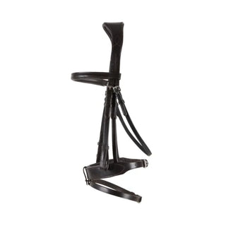 ComfortPro Show Bridle With Inside Grips Reins
