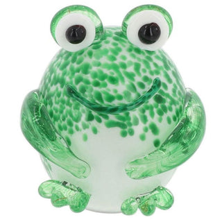 Art In Glass Handmade Cute Frog