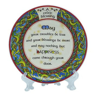 Welsh Weave Blessings Plate