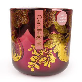 LED Candle - Fig & Pomegranate