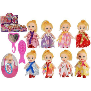 Fashion Doll Set In Egg