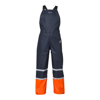 Betacraft Kids Tuffbak Bib Over Trousers Orange & Navy