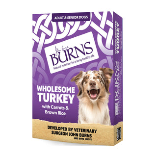 Burns Wet Food Pouch Turkey with Carrots & Brown Rice