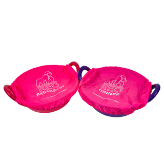 Red Gorilla Tub Top Cover Pair Breakfast/Dinner