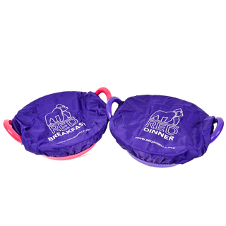 Red Gorilla Tub Top Cover Pair Breakfast/Dinner