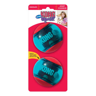 Kong Squeezz Action Ball Red